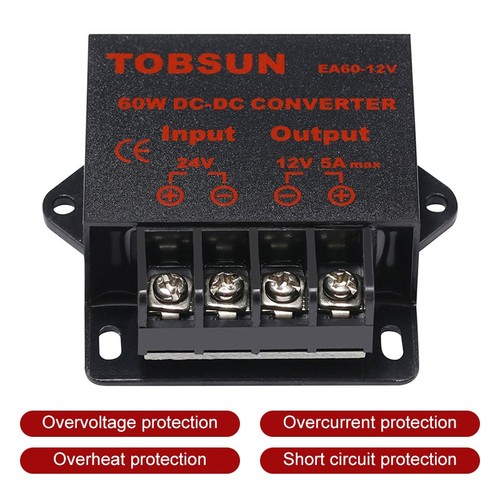 24v 12v 60w - 60w, 5a