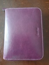 RARE Filofax Malden Zip Pocket