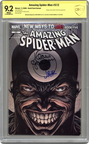 Amazing spider man 572b finch - amazing, spider-man