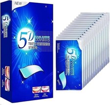 TEETH WHITENING STRIPS PROFESSIONAL 2 WEEKS SUPPLY TOOTH BLEACHING SAFE WHITE