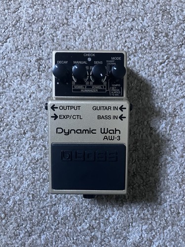Boss aw3 dynamic wah - dynamic, effects