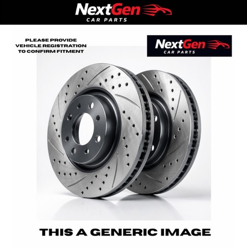 Drilled and grooved brake - grooved,