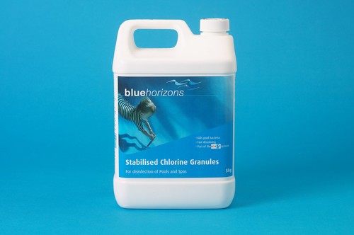 Stabilised chlorine granules - stabilised,
