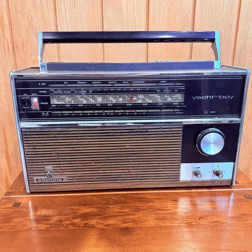 Vintage grundig yacht boy - vintage,