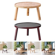 Wooden Stool Plant Stand