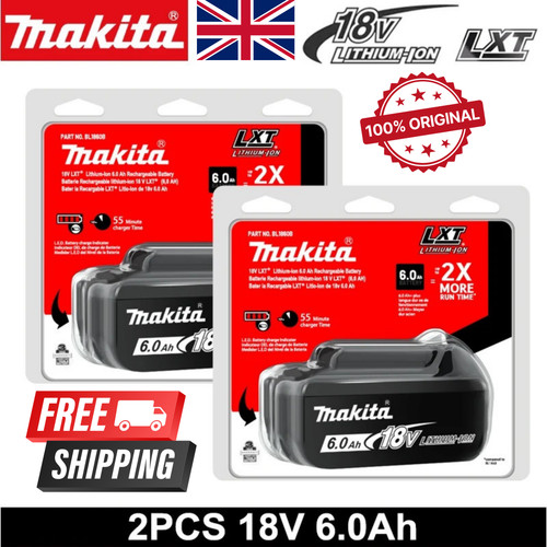 Genuine makita 6ah 18v - genuine,