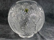 Waterford Crystal Seahorse Wedge & Olive Cut Large Rose Bowl