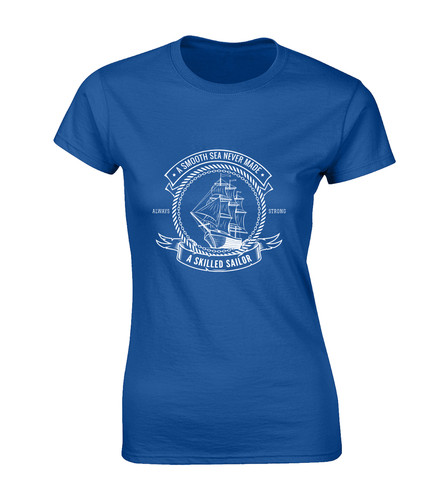 Skilled sailor ladies shirt - skilled,