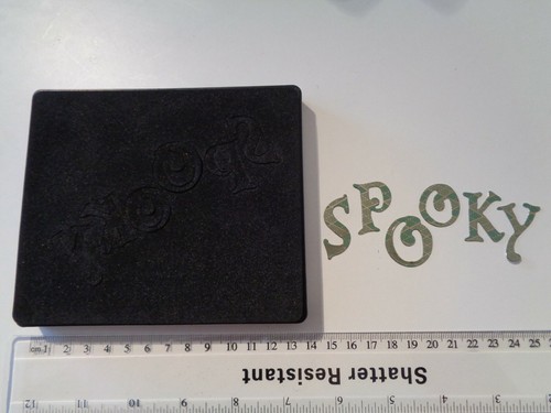 Sizzix originals spooky phrase - spooky,