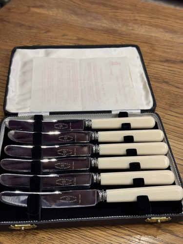 Faux bone cutlery knives - faux,