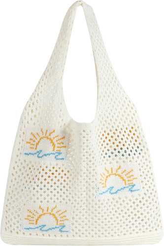 Crochet beach tote - crochet,