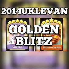 Souffle & Masala Dabba - Golden Blitz stickers:- Mono_Poly_Go