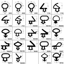 uPVC Window Door Bubble Flipper Gasket Rubber Draught Seal Vent Sash Replacement