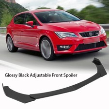 Bodykit For Seat Leon MK2 MK3 Front Bumper Lip Splitter Spoiler Black Body Kit