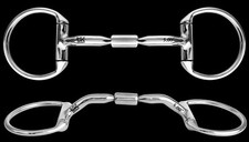 EggButt Comfort Barrel Myler Bits, New Horse Riding Snaffle Action Bits 4" to 6"