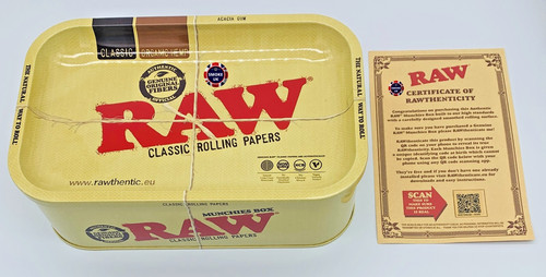 Raw munchies tin - munchies, metal