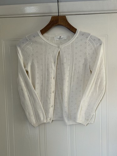 White cotton knit - h&m,
