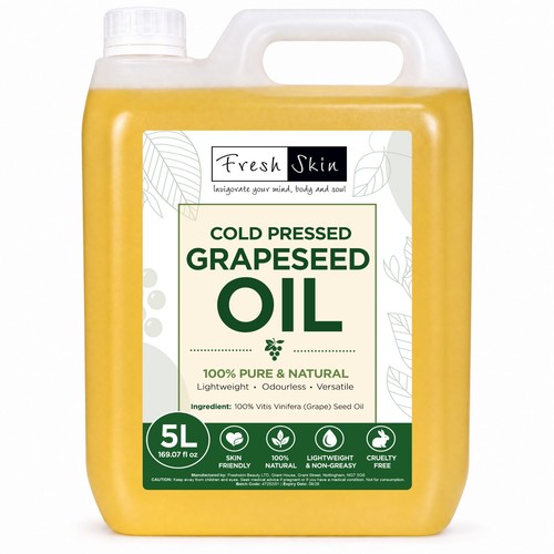 Grapeseed oil litre 100 - 5,