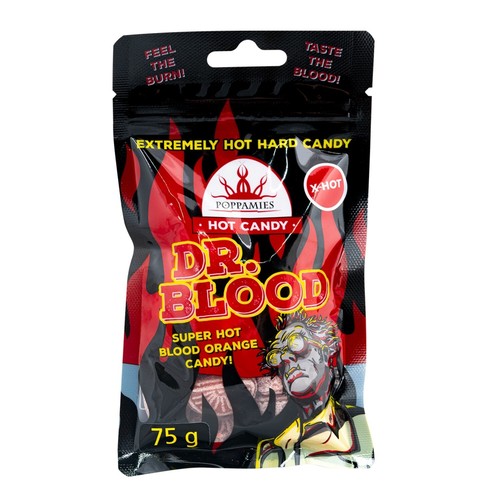Hot candy blood chili - dr,
