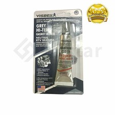 Gasket Maker RTV 100% Silicone High Temper. 650°F Oil and Water Resistance Grey