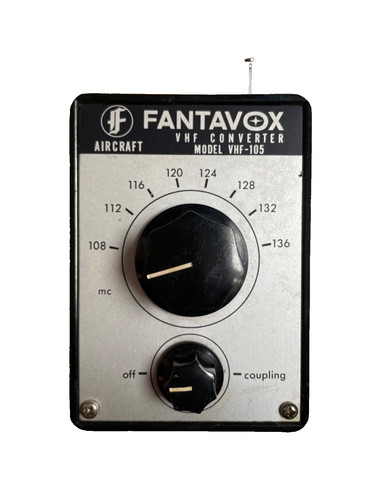 Vintage fantavox vhf 105 - fantavox, vhf-105