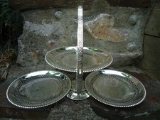Vintage Antique Silver Plated
