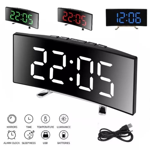 Large led digital clock - large,