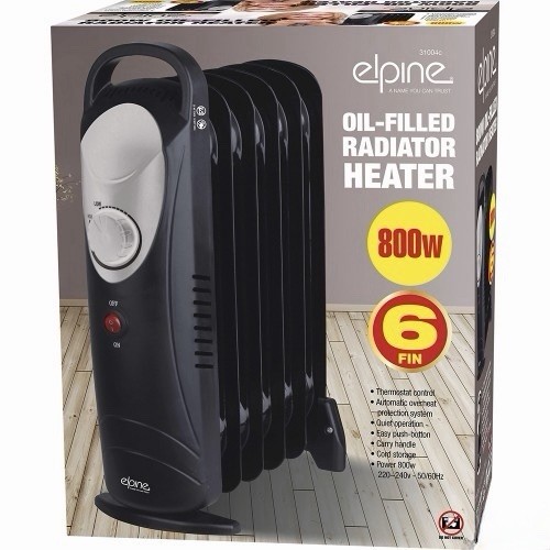 800w fin mini oil radiator - mini,