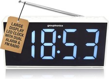 Alarm clock radio  Large