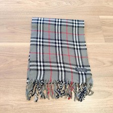 Authentic Burberry nova check 100% lambswool premium scarf