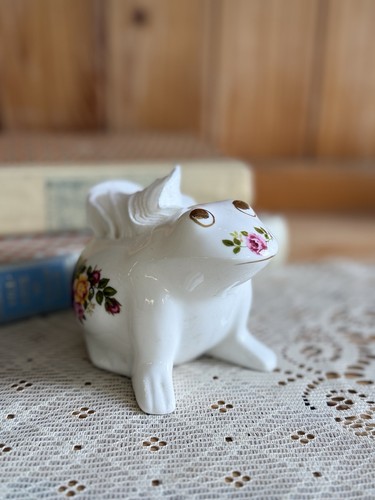Vintage cottage rose bone - vintage,