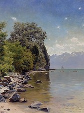 LAKE P. Monsted lake water