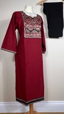 Ladies Cotton Kurta Trouser 2