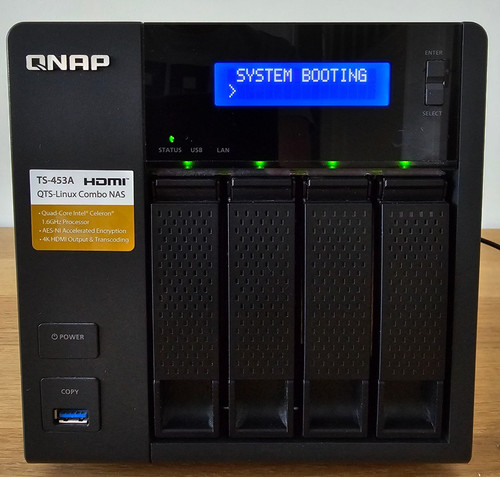 Qnap 453a nas tv - qnap, tv+dlna