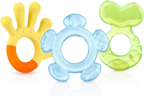 Nuby step teething set - 3-step,
