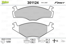 Front Disc Brake Pad Set VALEO