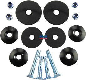 Kart seat fixing kit - fixing, including