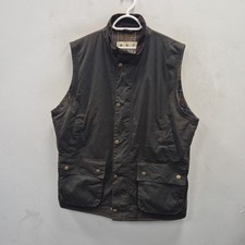 Barbour Westmorland Sporting Wax Waterproof Hunting Country Gilet Vest XXL #2