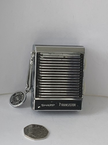 Vintage sharp transistor - vintage, 7-transistor