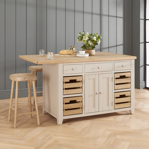Kitchen island with bar table - bar,