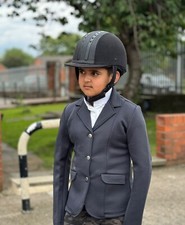 Equipride Children Competition Jacket Show Jacket Size 4 to 14 years Grey