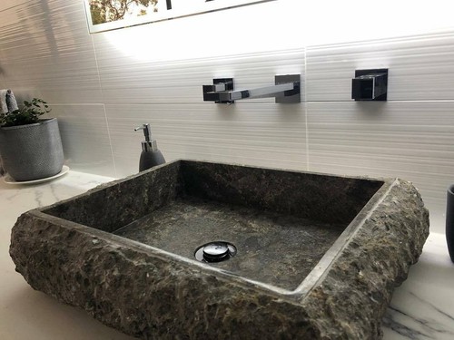 Surrey grey marble wash basin - surrey,
