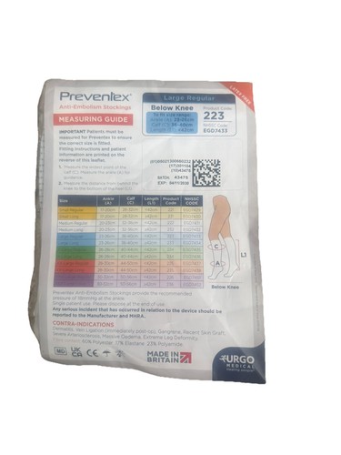 Preventex anti embolism - preventex, anti-embolism