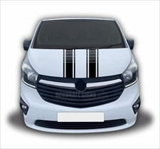 Bonnet Stickers for Renault TRAFIC Van Stripes Set Graphics Kit  (002)
