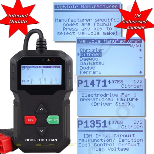 Car fault code reader - fault,