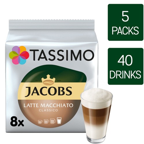 Tassimo coffee pods - coffee, jacobs