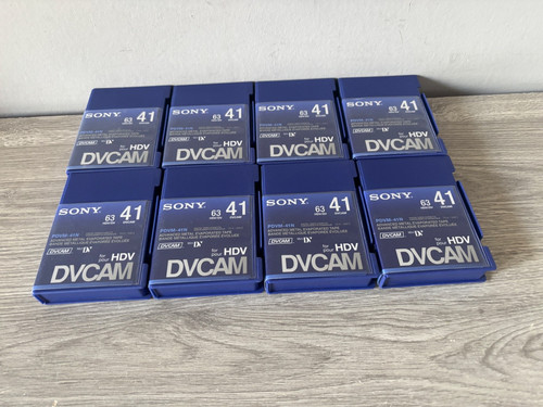 Sony dvcam tapes - 8,