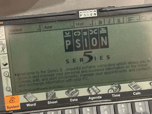 Vintage psion series pda - 5,