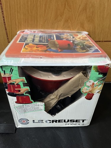 Creuset cast iron fondue - iron,