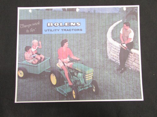 Vintage bolens ride matic - vintage!,
